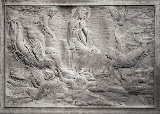 Donatello, Assunzione della Vergine