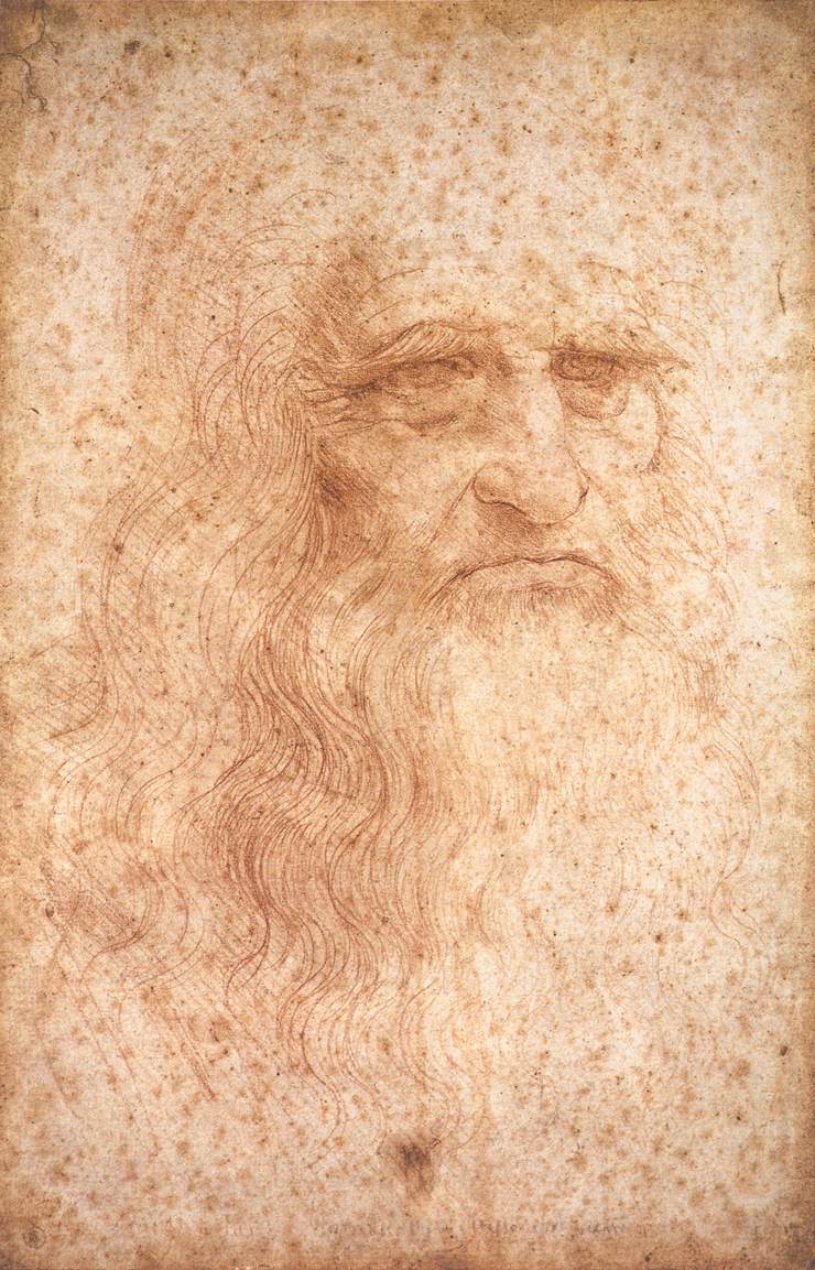 A Torino esposto il cosiddetto Autoritratto di Leonardo da Vinci