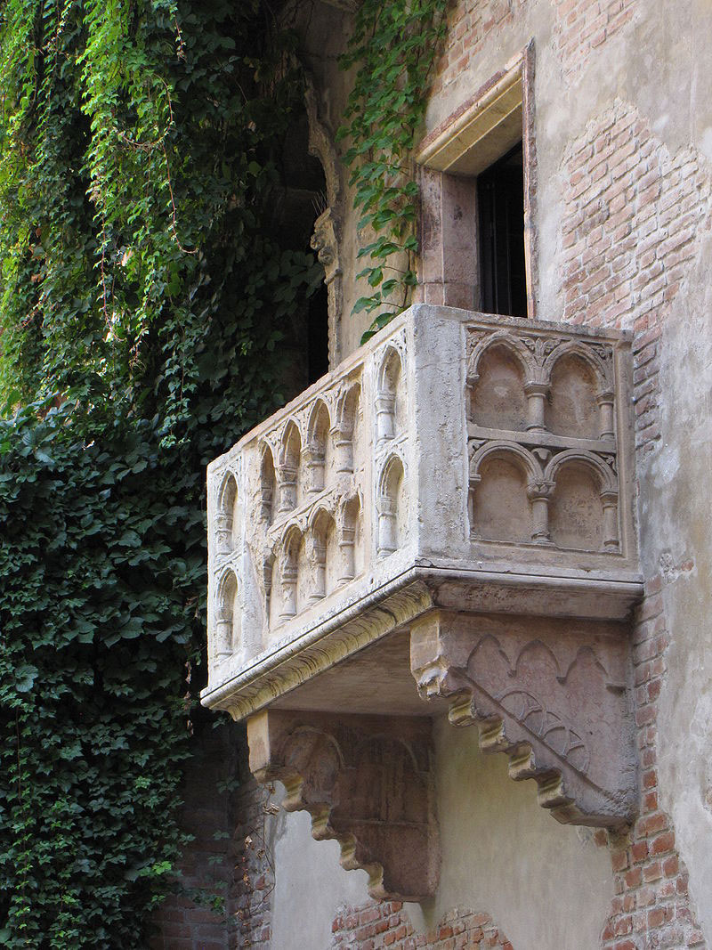 Il celebre balcone di Giulietta verrà restaurato il prossimo autunno