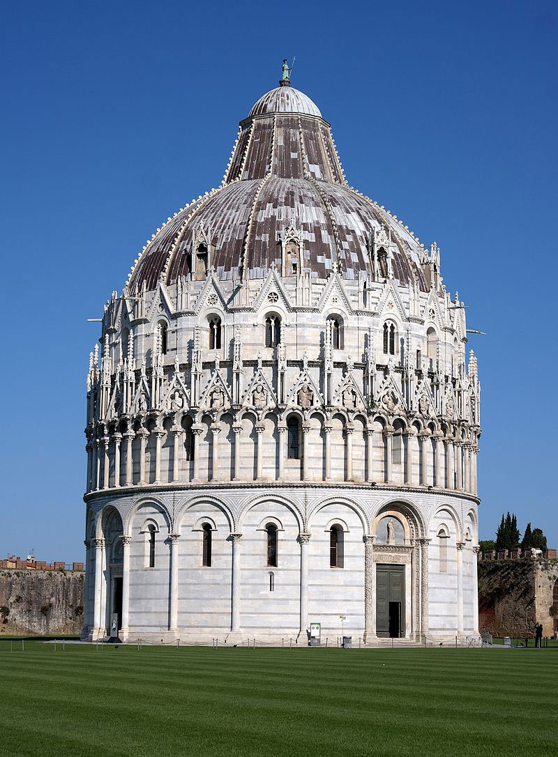 Francesco Mori realizzerà quattro nuove vetrate per il Battistero di Pisa
