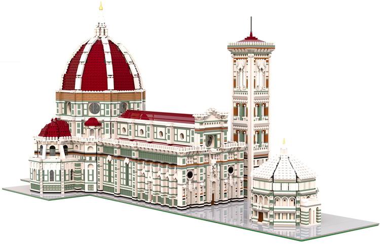 Il Duomo di Firenze diventa un'opera in Lego visitabile al Museo dell'Opera