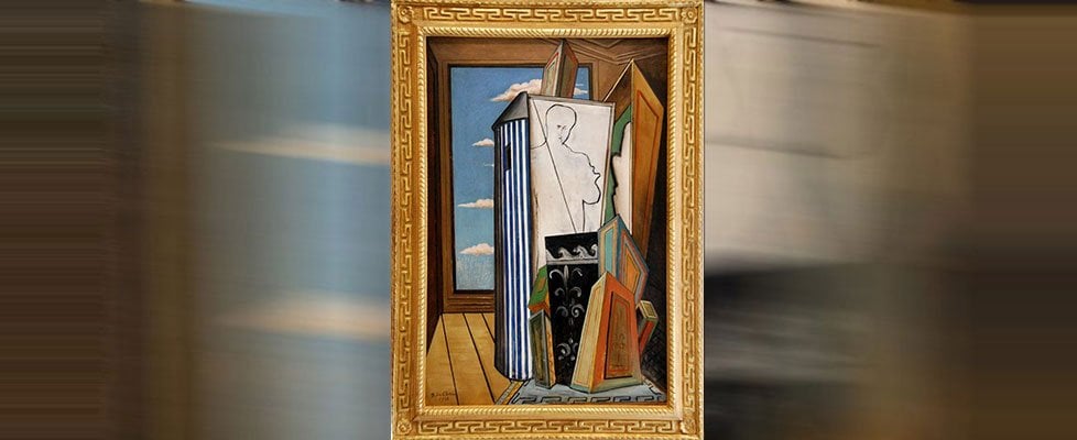 Rubato un prezioso dipinto di Giorgio De Chirico dal Musée des Beaux-Arts di Béziers in Francia