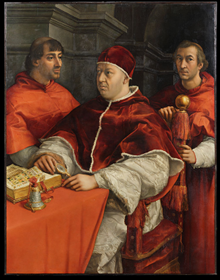 Restauro per il Ritratto di Papa Leone X di Raffaello