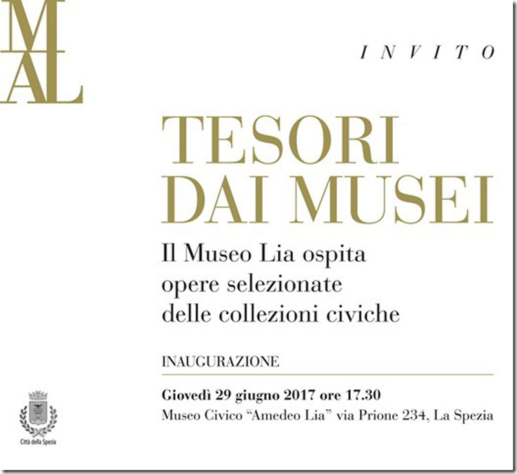 Tesori dai musei al Museo Lia di La Spezia
