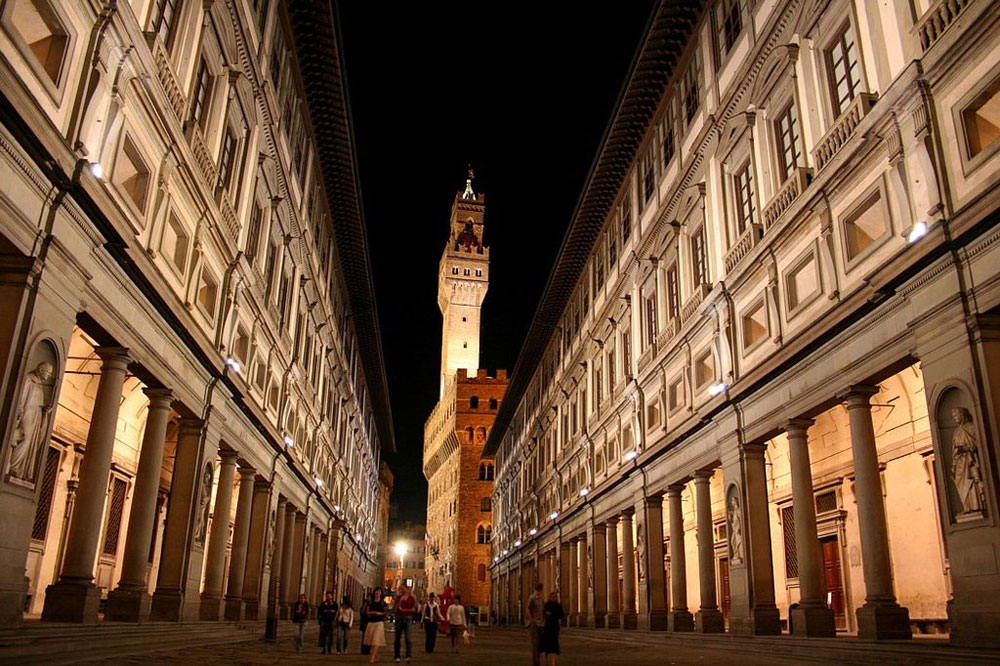 Here's the Uffizi's new fee schedule: all prices for low and high season