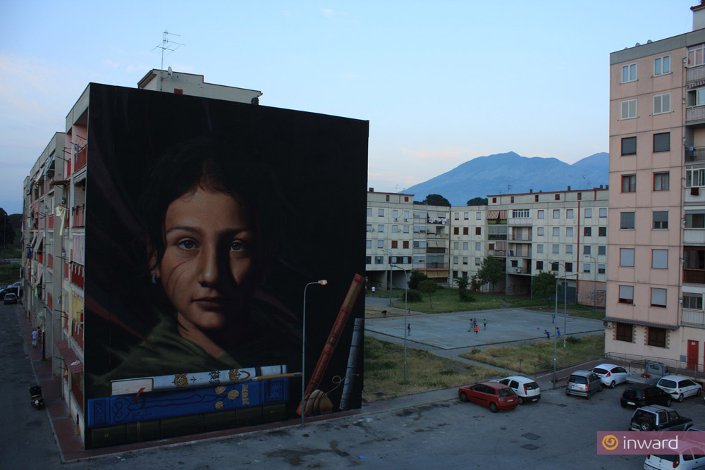 Un crowdfunding per completare il Parco dei Murales a Napoli