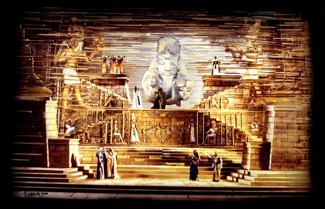 I bozzetti di scena di Franco Zeffirelli in mostra a Firenze