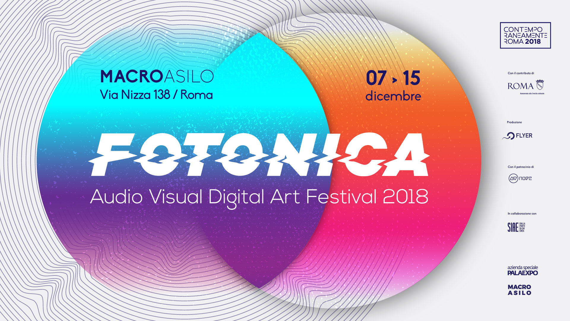 La seconda edizione del festival Fotonica al MACRO Asilo di Roma
