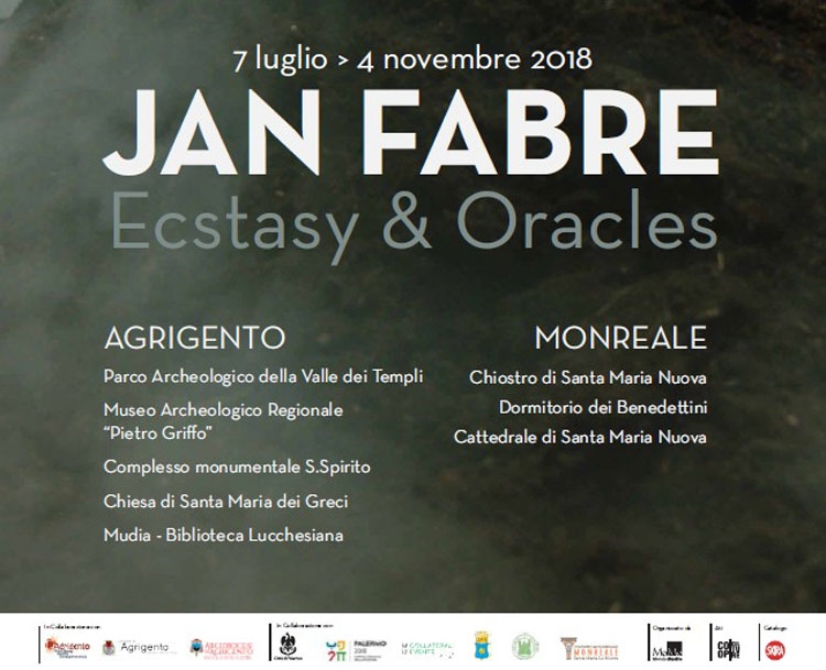 Ecstasy & Oracles: la nuova mostra di Jan Fabre ad Agrigento e a Monreale