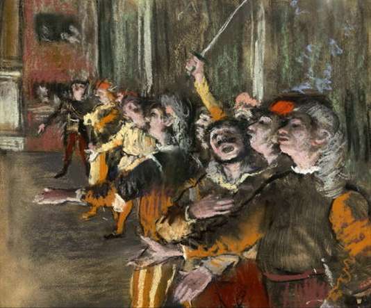 Ritrovato dentro una corriera un quadro rubato di Edgar Degas