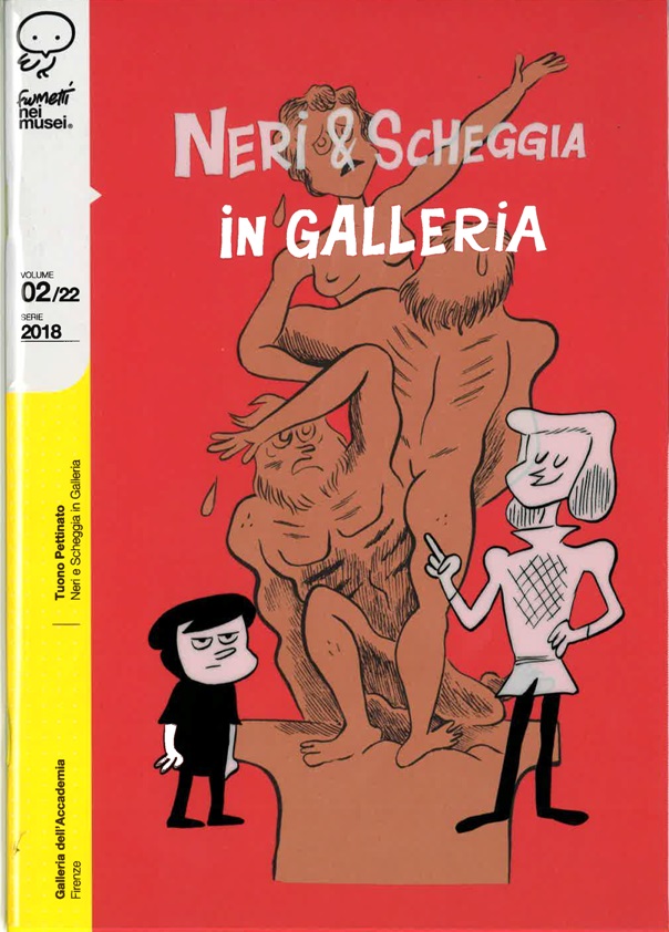 Firenze, alla Galleria dell'Accademia c'è un fumetto che accompagna i visitatori più piccoli