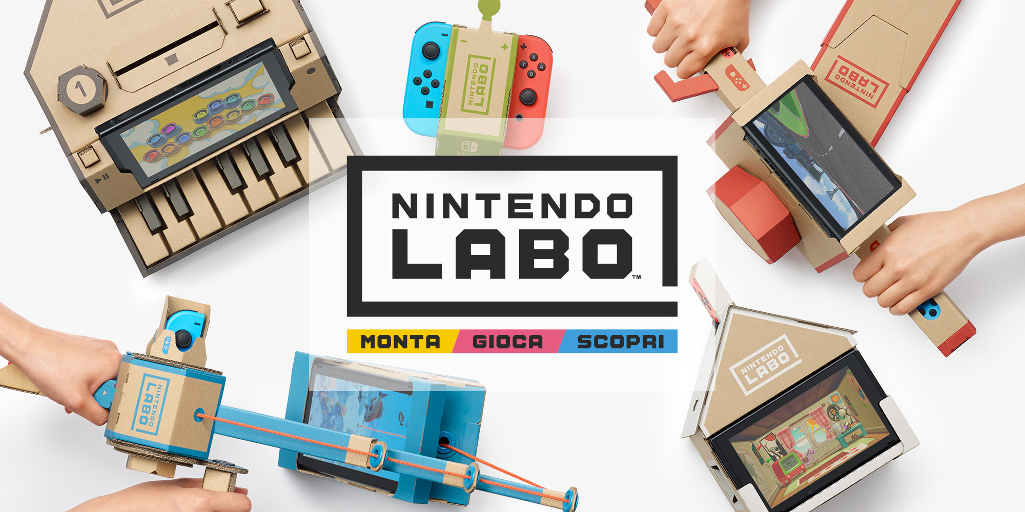 Nintendo Labo in tour in cinque musei italiani