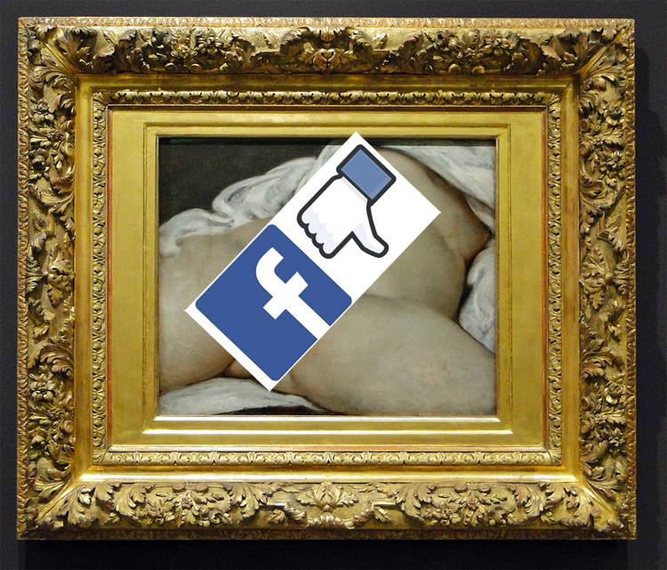 Origine du monde censurata, il tribunale: Facebook ha sbagliato, ma il reclamo è respinto