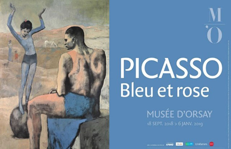 Il Musée d'Orsay dedica una grande retrospettiva ai periodi blu e rosa di Picasso 