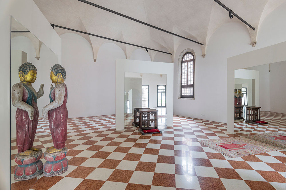 Pisa: Pistoletto presenta la sua mostra alla chiesa di Santa Maria della Spina 