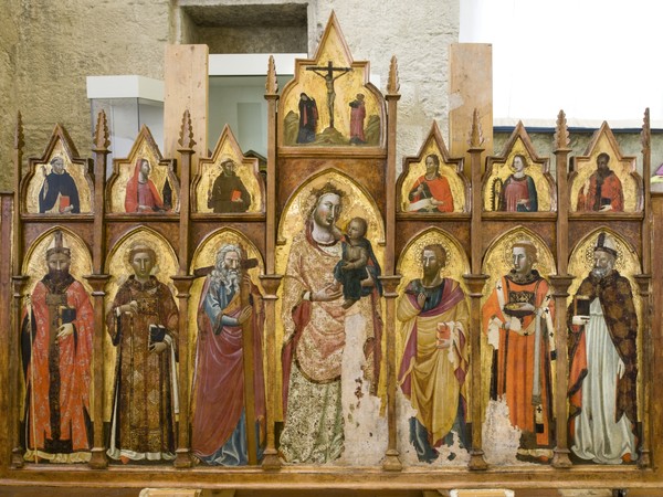 A Gubbio in mostra i tesori ritrovati, opere d'arte del tempo di Giotto tutte restaurate