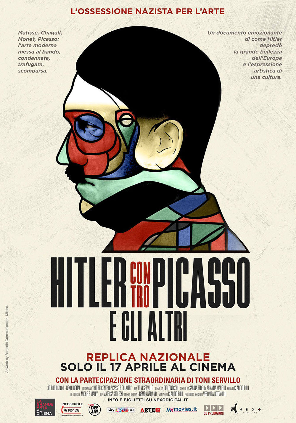 Grande successo per Hitler contro Picasso: replica nazionale il 17 aprile