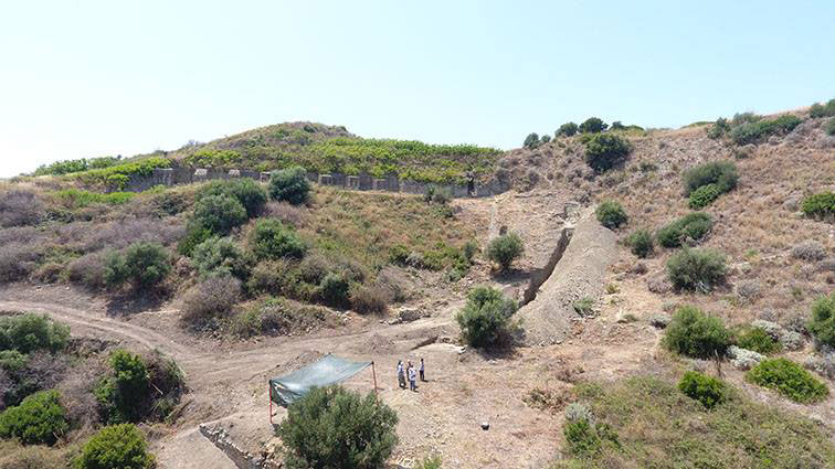 A Tusa un team di archeologi francesi scopre un antico teatro