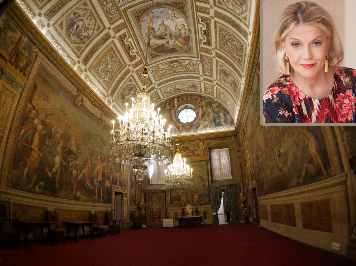 Uffizi, la mecenate Veronica Atkins dona un milione di dollari per il restauro degli affreschi di Poccetti