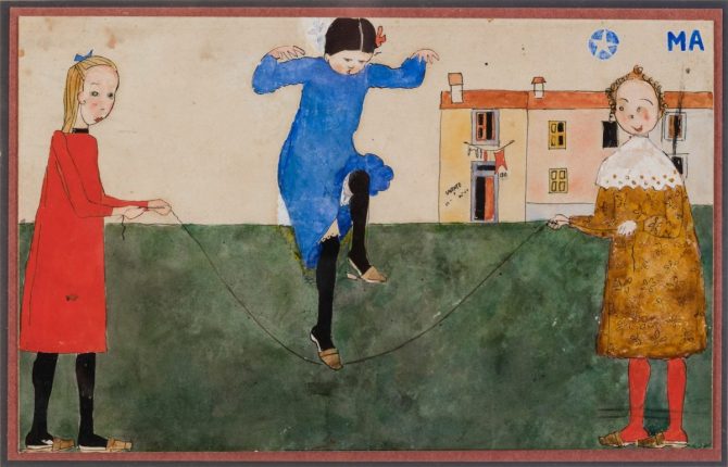 Quando Gli Artisti Dipingevano Come Bambini Il Primitivismo Infantilista Nell Arte Italiana Del Primo Novecento