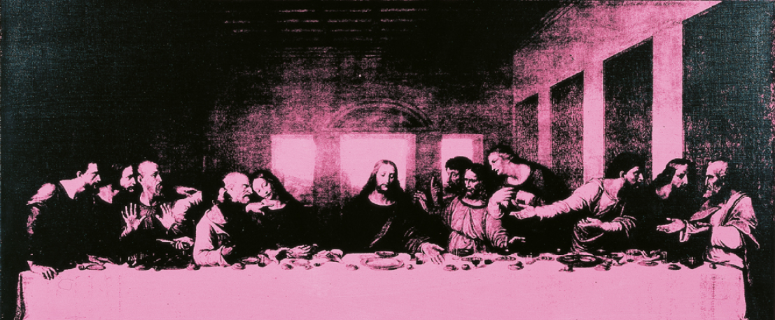 Leonardo e Andy Warhol insieme a Milano, alla Cripta di San Sepolcro