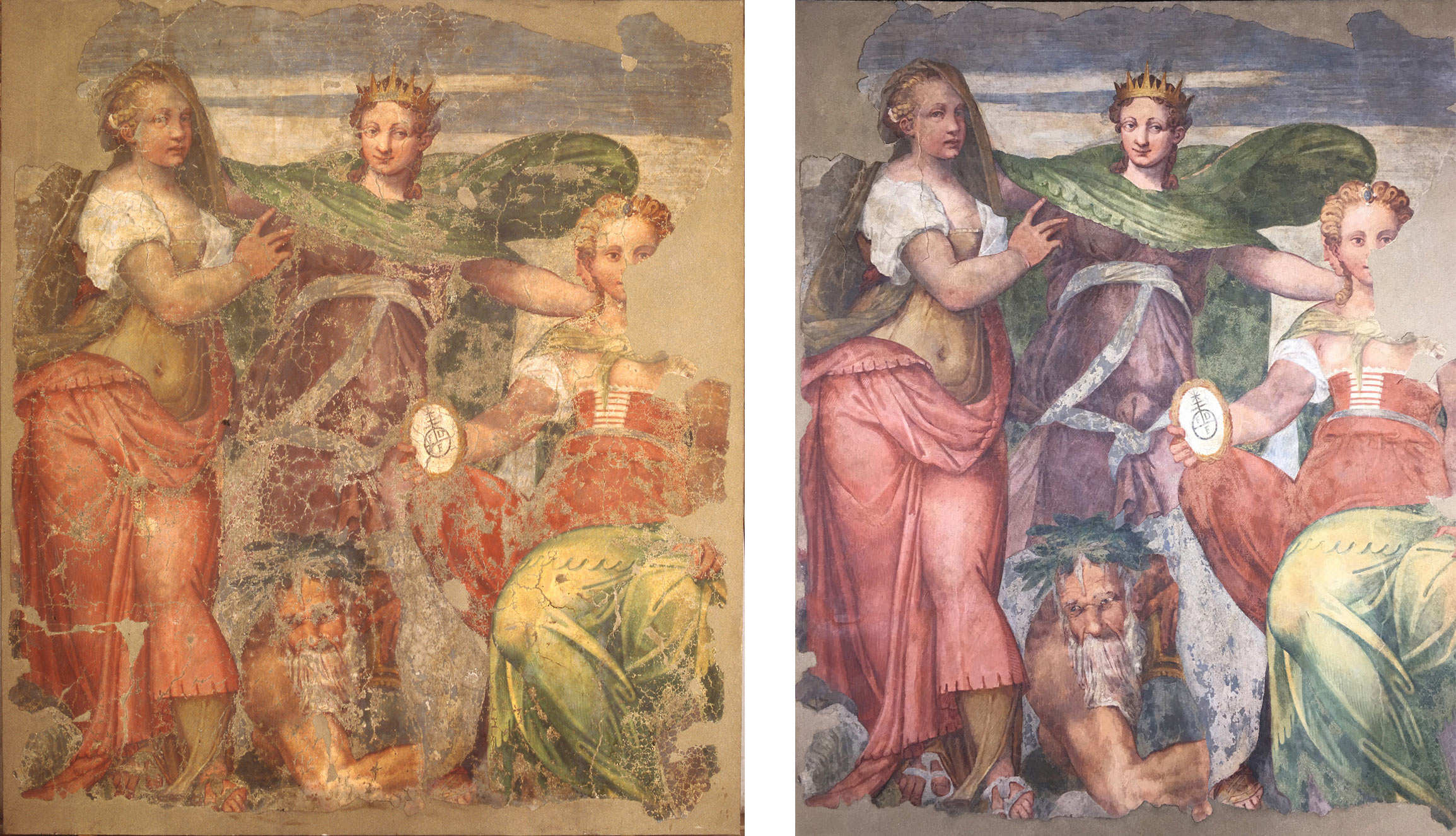 Verona, terminato il restauro delle Allegorie di Bernardino India alla Tomba di Giulietta