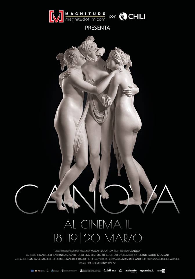 Canova adesso arriva anche al cinema. Il film dedicato al genio del neoclassicismo nelle sale dal 18 marzo