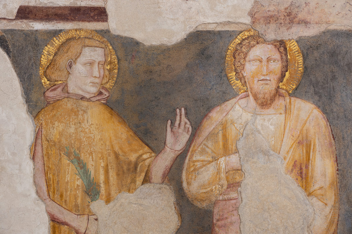 Padova, nuove scoperte e ipotesi sugli affreschi trecenteschi della Basilica di Sant'Antonio. Le foto 
