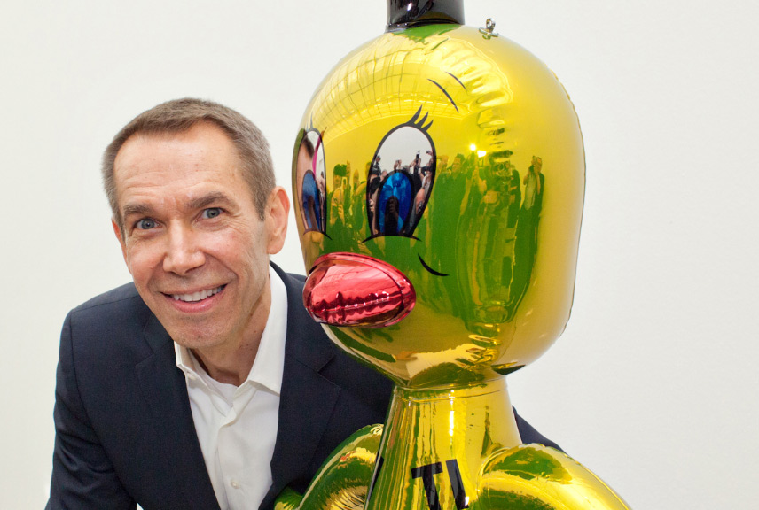 Jeff Koons to become Honorary Academician in Sculpture at Carrara Academy of Fine Arts