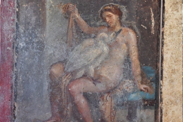 Importanti aperture a Pompei. Per la prima volta il pubblico potrà vedere la Leda con il cigno scoperta di recente 