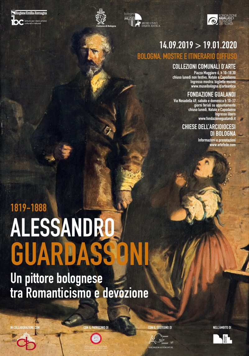 A Bologna una mostra diffusa per il bicentenario della nascita del pittore romantico Alessandro Guardassoni