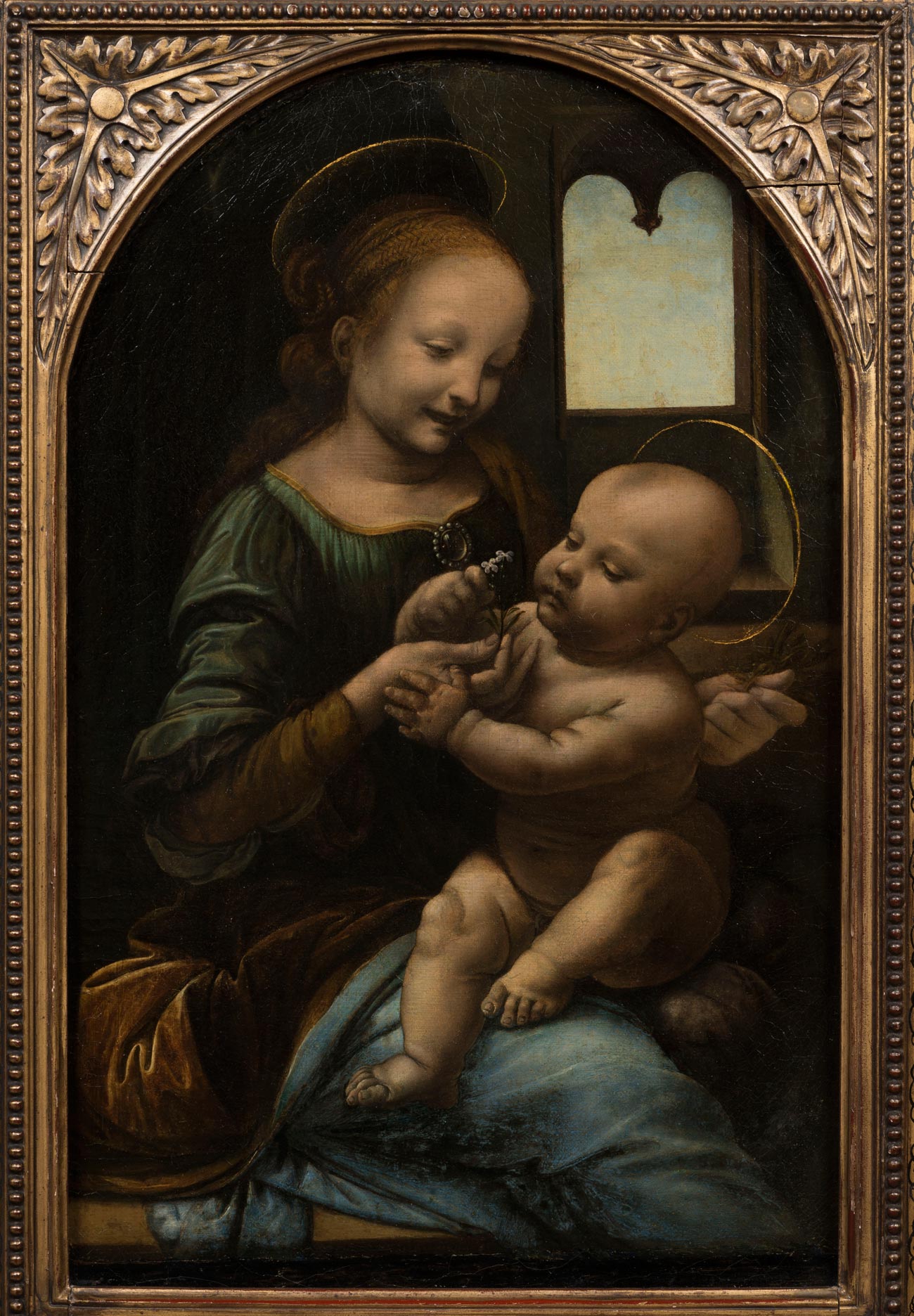 La Madonna Benois di Leonardo da Vinci alla Galleria Nazionale dell'Umbria, a confronto col Perugino
