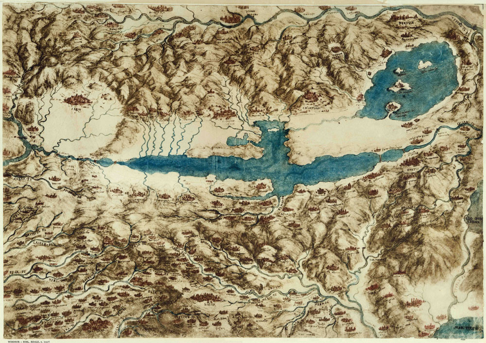 Leonardo fu anche cartografo. A Montepulciano una mostra attorno alla mappa della Valdichiana
