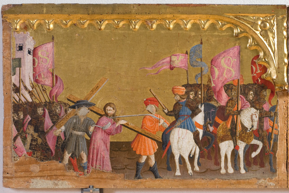 Lusso nel Medioevo: i cassoni nuziali in gesso dorato sono in mostra a Perugia
