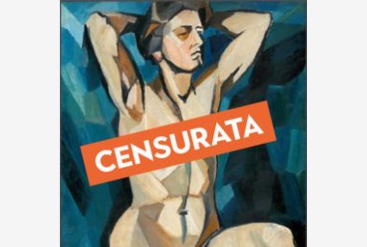 Instagram censura il video promozionale della mostra su Natalia Goncharova a Palazzo Strozzi, causa nudo