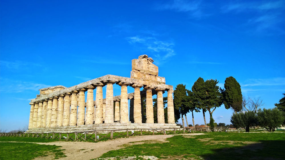 Paestum: riparte il restauro del Tempio di Athena