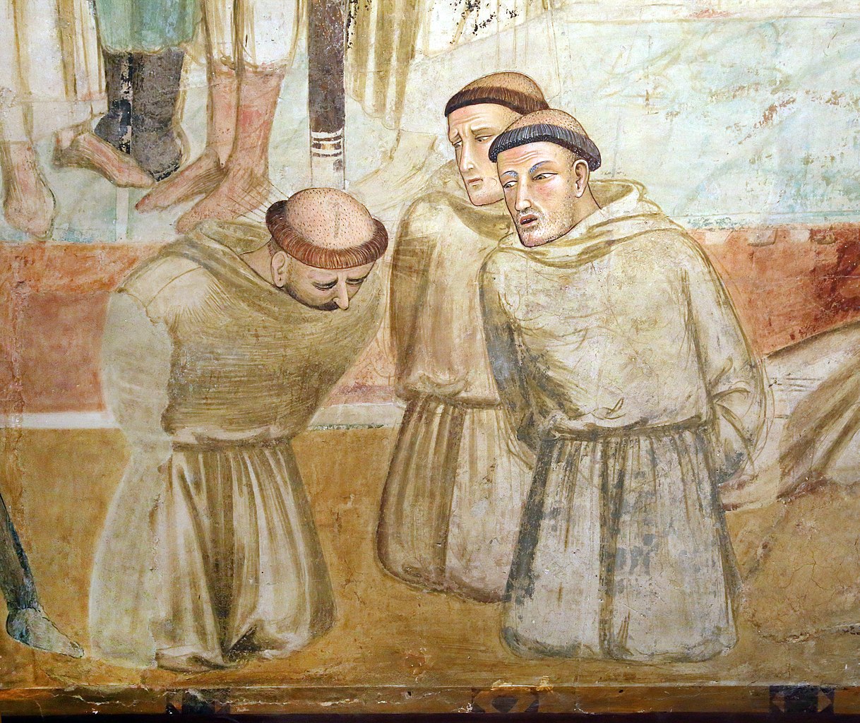 Ambrogio Lorenzetti, Martirio dei francescani, dettaglio 