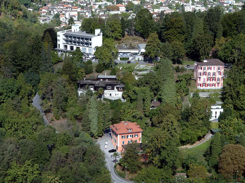 Il villaggio di Monte Verità, oggi percorso museale. Ph. Credit Svizzera Turismo 