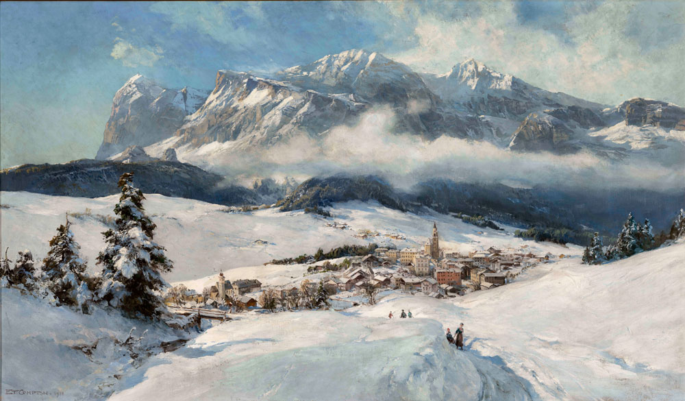 La montagna raccontata nei dipinti tra Ottocento e Novecento. Una mostra a Conegliano