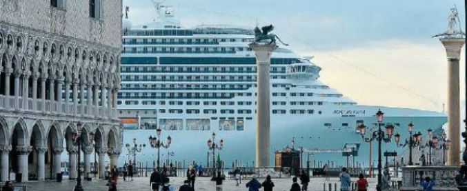 Franceschini: “Ragionevole e inevitabile lo stop del passaggio delle grandi navi a Venezia”