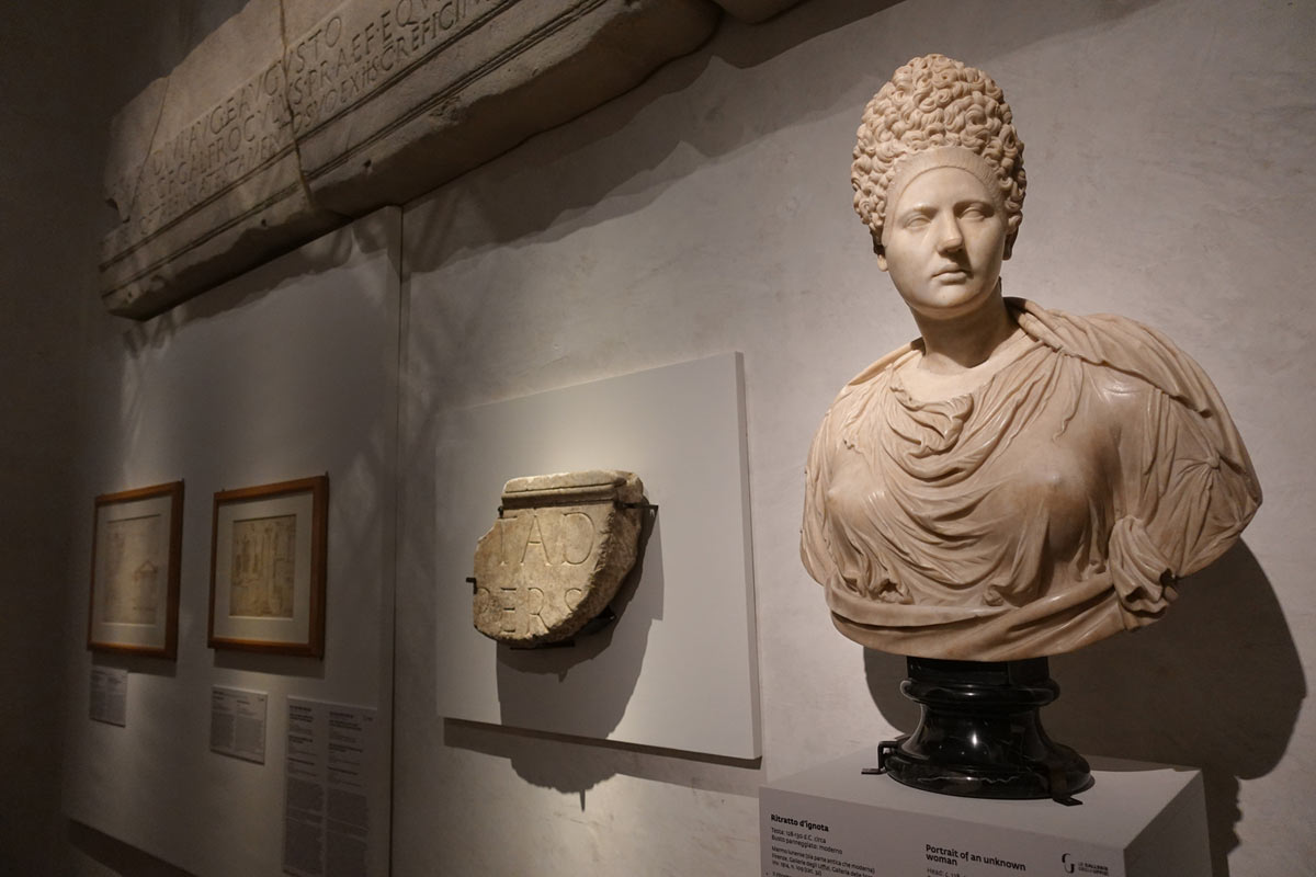 Imperatrici, matrone, liberte: agli Uffizi in mostra le donne della Roma imperiale