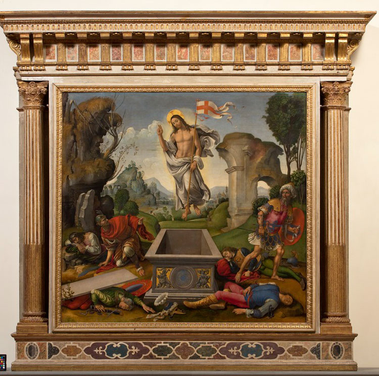 Galleria dell'Accademia Firenze: avviato il restauro della Resurrezione di Raffaellino del Garbo