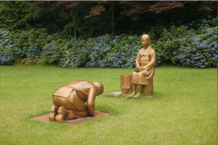 Fa discutere una scultura privata che potrebbe causare attriti tra Giappone e Corea