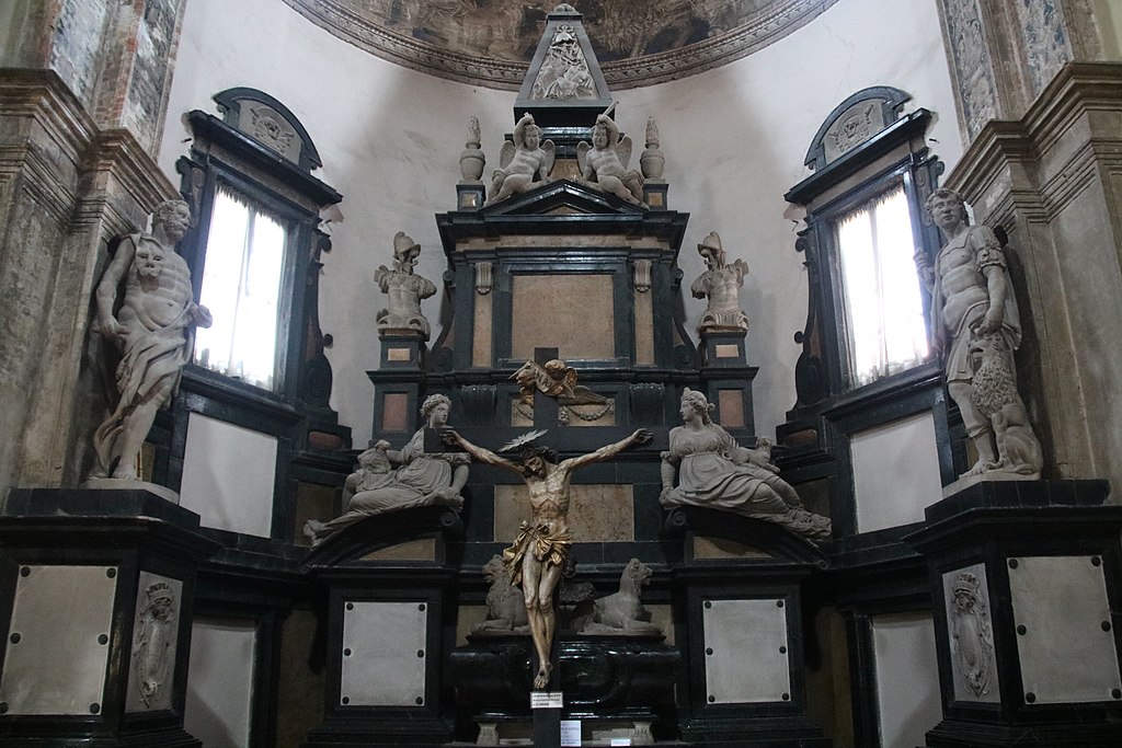 Simone Moschino, Monumento funebre di Margherita d'Austria (1593; Piacenza, San Sisto)