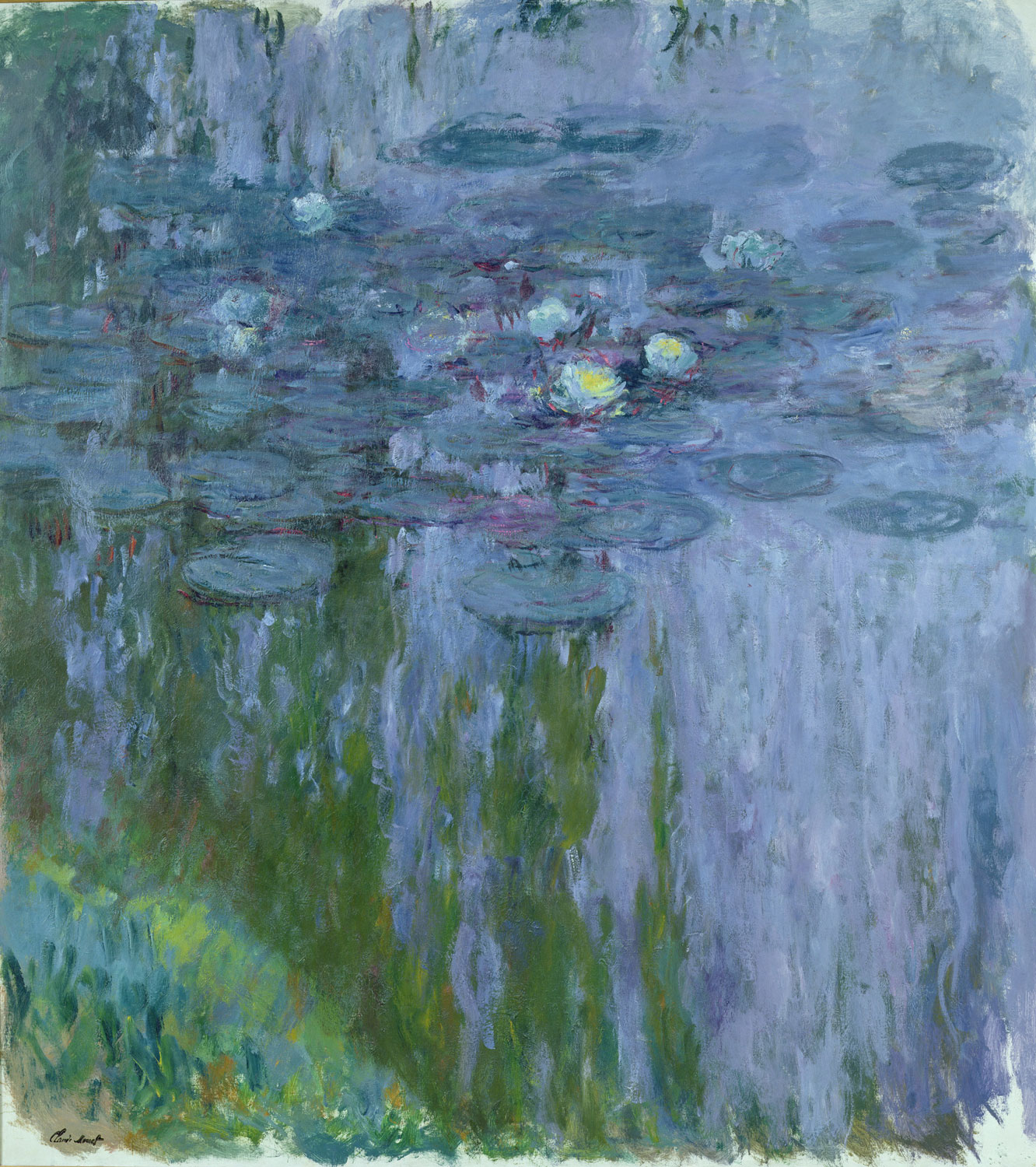 Claude Monet, Ninfee (1916-1919 circa; olio su tela, 200x180 cm; Parigi, Musée Marmottan Monet, lascito Michel Monet, 1966 Inv. 5119) © Musée Marmottan Monet, Académie des beaux-arts, Paris

