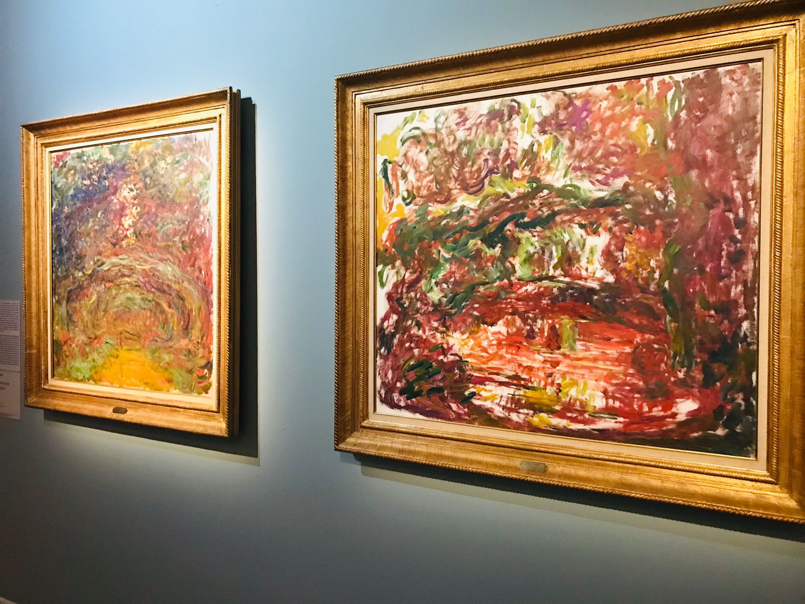 Sala della mostra Monet a Milano, Palazzo Reale 