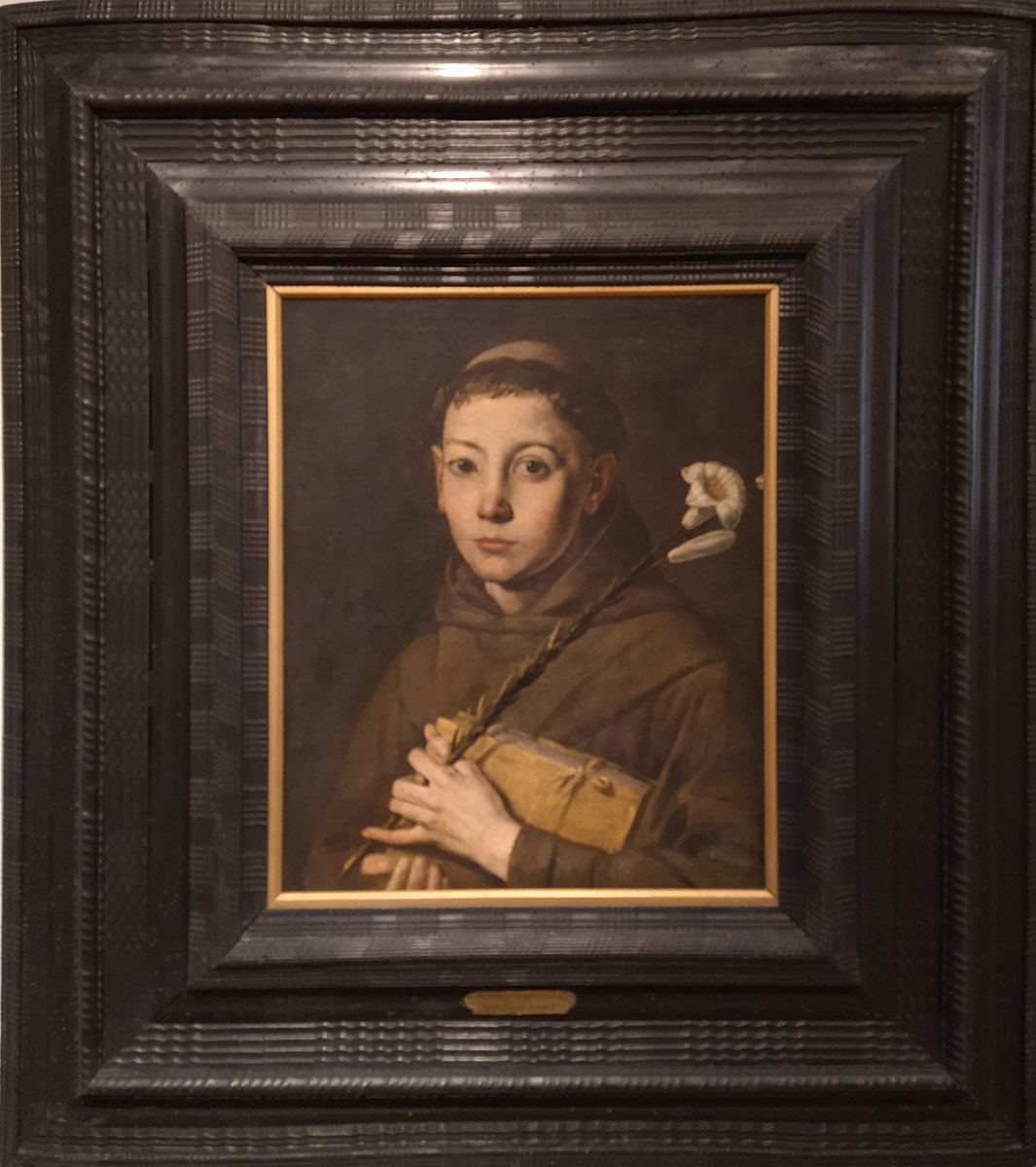 Tanzio da Varallo, Sant'Antonio da Padova (ante 1616; olio su tela; Varallo, Pinacoteca Civica) 