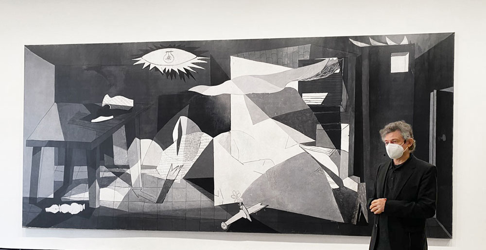 An emptied Guernica: it is the reinterpretation of José Manuel Ballester 