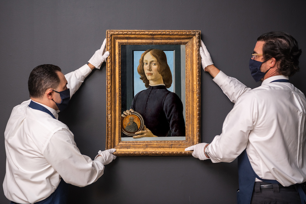 Record storico per Botticelli: venduto importante ritratto a 92 milioni di dollari da Sotheby's 