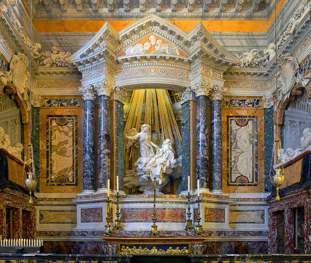 Restaurata per la prima volta nella sua interezza la Cappella Cornaro con l'Estasi di Santa Teresa 